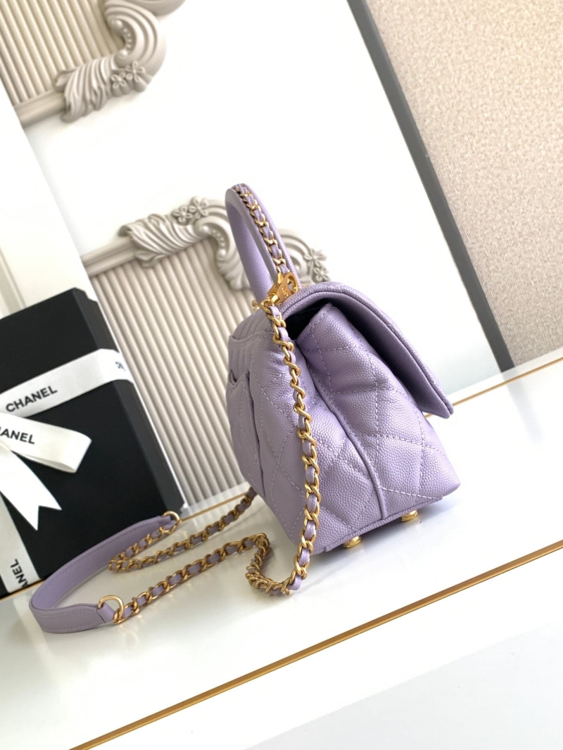 Ch**el top handle bags